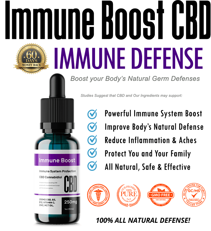 does cbd oil help boost immune system