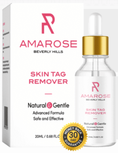 How does Amarose Skin Tag Remover work in removing the skin tags?