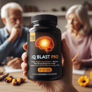 IQ Blast Pro - Natural Supplement for Memory and Focus, Vitamins for Brain Health